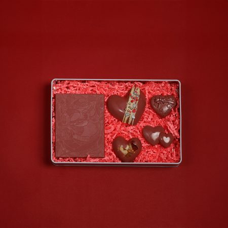 Box of Love (Ruby) Metal Çikolata Kutusu 370gr