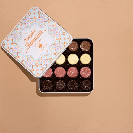 Hoşgeldin Ramazan Dörtlü Madlen Kutusu (Ruby & Beyaz & Bitter & Sütlü) 750gr